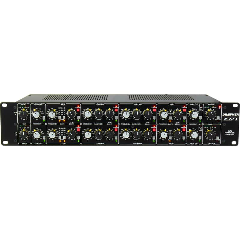 Drawmer 1971 Dual 4-Band Parametric Equalizer (Demo Deal) image 1