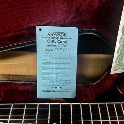 Gretsch G6120SSU Brian Setzer Nashville 2004 - 2014 - Orange image 10