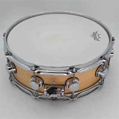 Used DW Collectors Maple Standard Snare Drum 14x5.5 Satin Natural - Very Good image 3