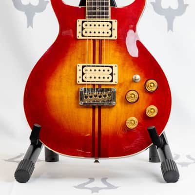 Washburn Falcon 1980- Cherry Sunburst - 5 piece neck through with coil taps image 2