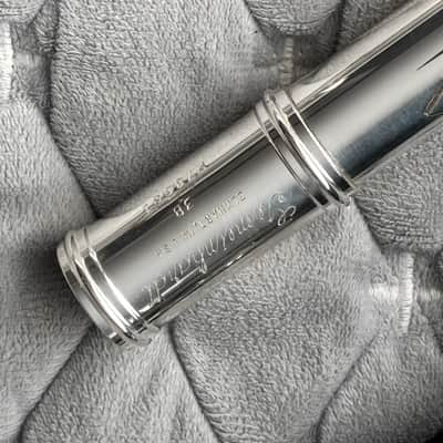 Gemeinhardt 3SHB Open-Hole Flute with Inline G, B-Foot 2010s - Silver-Plated image 15