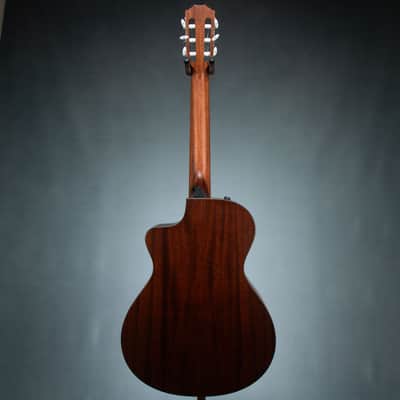 Taylor 312ce-N Grand Concert Classical Acoustic Electric Guitar - 1204136055 image 6
