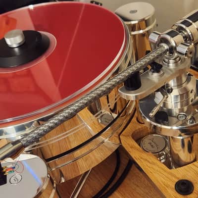 MINT Acoustic Solid "EDITION" Turntable + WTB 213 Arm + Quintet Black S + Custom Plinth/Dust Cover image 14