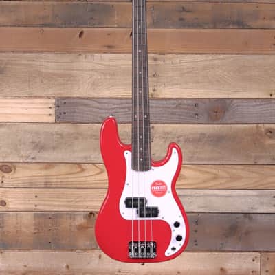 Squier Mini Precision 4-String Bass Dakota  Red image 4