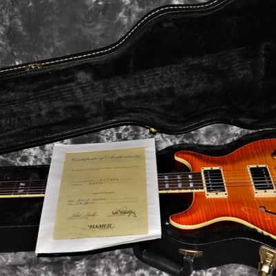 Hamer Artist Custom 2008 59 Burst image 9