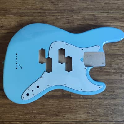 Fender Jazz Bass double P body 2023 - Daphne Blue image 1