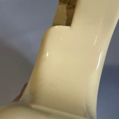 1980's Matsumoku Era Made in Japan Kramer Focus 2000 Aged White Guitar Body Floyd Ready image 21
