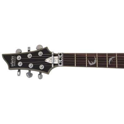 Schecter Damien Platinum-6 FR S LH guitar in Satin Black B-Stock 0373 image 4