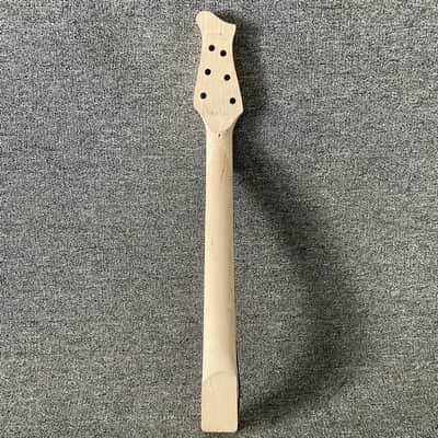 Unfinished Maple Guitar Neck with Rosewood Fingerboard, No Frets image 8