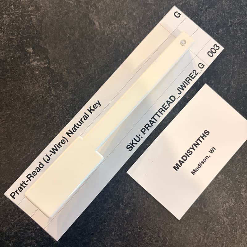 ORIGINAL Pratt Read Replacement G Key (J-Wire Keybeds) for ARP 2500/2600, Moog Minimoog, Oberheim OBX/OBXa/OB8, Sequential Prophet-5/10, PPG Wave 2.2, EML 500, and more image 1