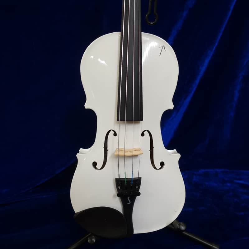 Harlequin Violin Outfit 1/2 size - White image 1