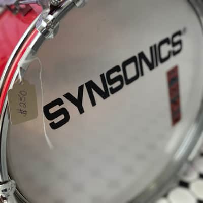SynSonics- 12x16 Bass Drum 80s”  - Apple Red image 6