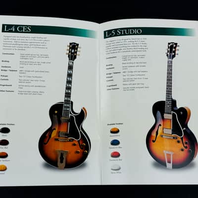 Gibson Historic Collection Custom Shop Catalog- Free Shipping! 1999 image 4