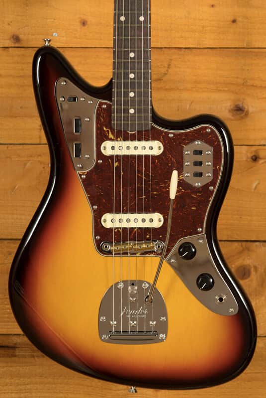 Fender Custom Shop 62 Jaguar NOS RW 3-Tone Sunburst image 1