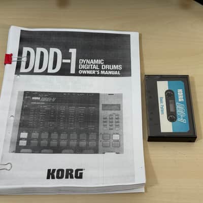 Korg DDD-1 Dynamic Digital Drums 1986 - 1987 - Black image 18