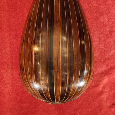 Vintage Bowl-Back Mandolin Natural - FULLY RESTORED - Brazilian Rosewood Back!! image 13