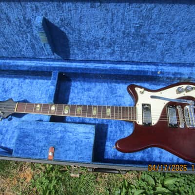 Epiphone Gibson Crestwood Custom, 1965, Mini Humbuckers, Tunomatic Bridge, Klusons, Case image 1