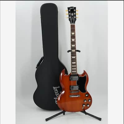 2013 Gibson SG Standard Natural Burst w/OHSC – Beautiful Grain, Original Warranty Card image 2