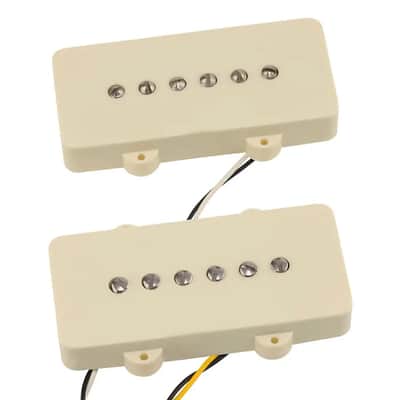Fender Cunife Cobalt Chrome Jazzmaster Pickups Set USA 0992374000 image 4