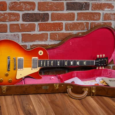 Gibson Custom Shop 1958 Les Paul Standard Reissue Murphy Lab Ultra Light Aged Cherry Burst 2024 w/OHSC image 2