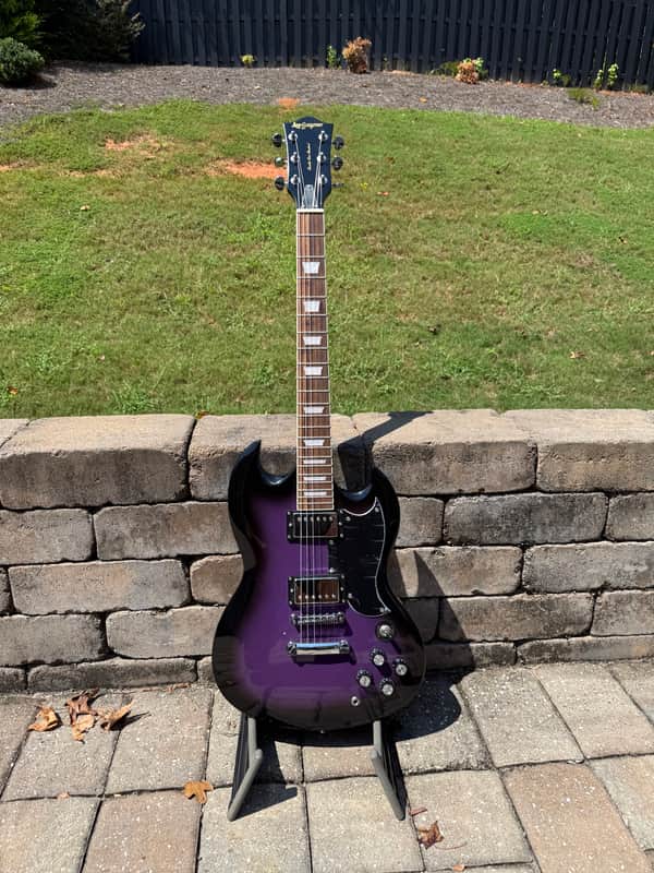 Open Box Leo Jaymz SG Style Electric Guitar Leo Jaymz