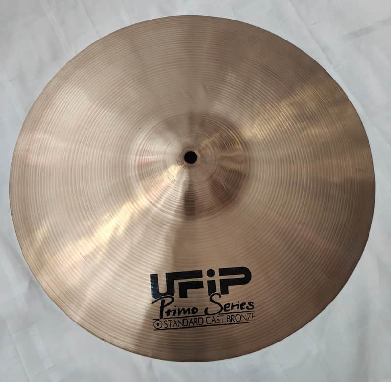 UFIP Primo 16" Crash Becken Standard Custom Bronze – NOS image 1