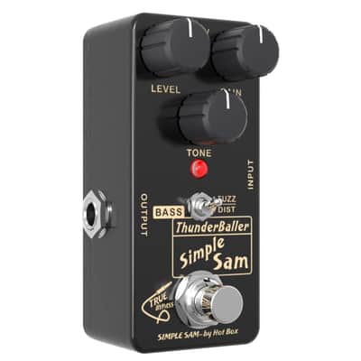 Simple Sam ThunderBaller Bass Fuzz Guitar Effect Pedal Bypass Astounding Tone image 3