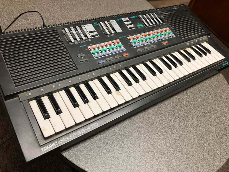 Yamaha PortaSound PSS-470 Vintage FM Digital Synthesizer image 1