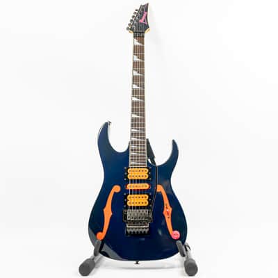 1990 Ibanez PGM100 – Signature Paul Gilbert RG, Bold Jewel Blue, Fully Dialed for Shredding image 2