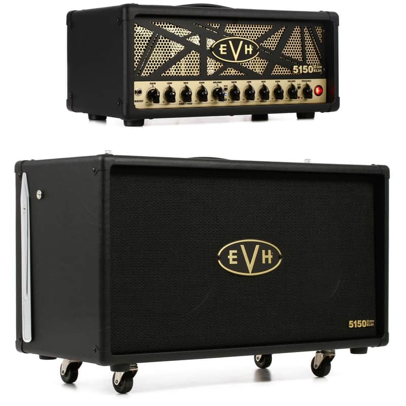 EVH 5150III 50-watt EL34 Tube Head and EL34 2 x 12-inch Cabinet image 1