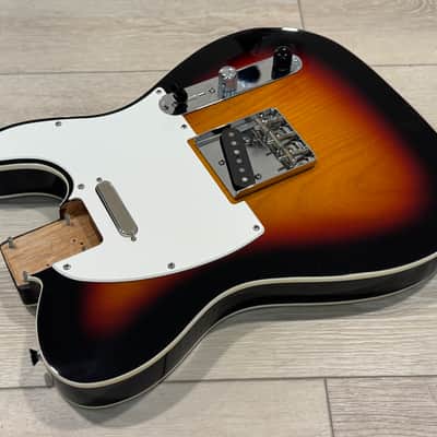 2016 Fender Squier Classic Vibe 60s Telecaster Custom Sunburst ALDER Body Loaded image 8