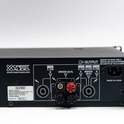 Crest Audio CC 1800 2 Channel Power Amplifier (2RU) image 8
