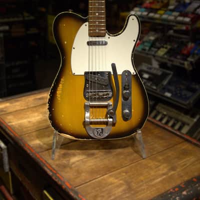 Fender Custom Telecaster with Bigsby, Rosewood Fretboard 1968 - 1971 - Sunburst image 12