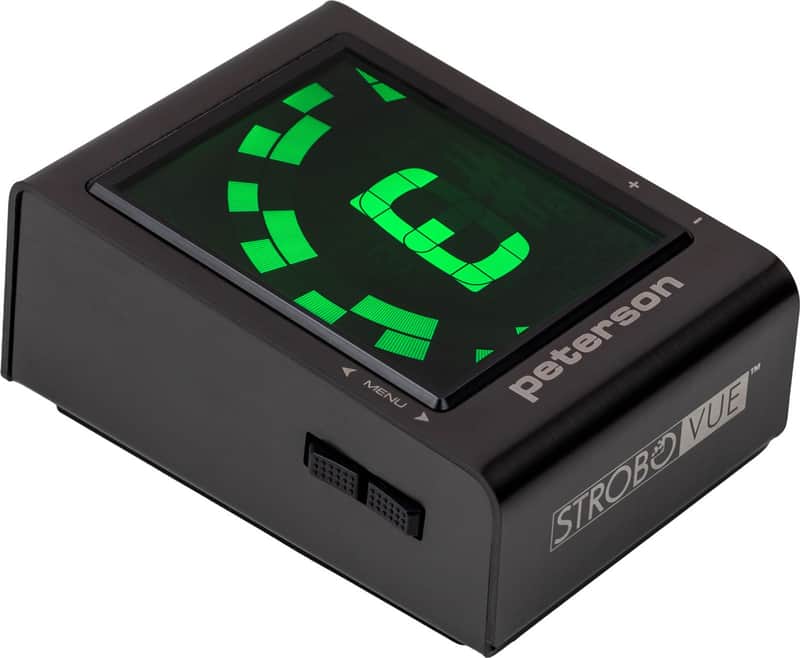 Peterson StroboVUE Compact Pedalboard Tuner w/ Buffered Output image 1
