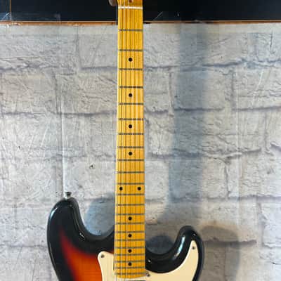 Spectrum Strat Style Sunburst Flame Top 3 Single Coils Electric Guitar image 2
