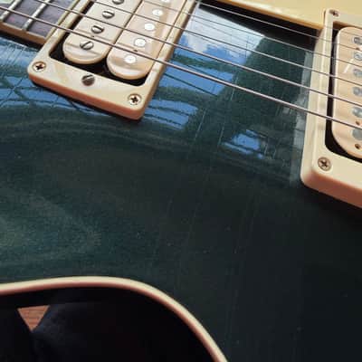 2025 Gibson M2M Custom Shop ‘57 Reissue R7 Murphy Ultra Light Aged Stinger - British Racing Green image 12