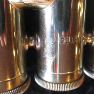 Flip Oakes Wild Thing Bb Trumpet #3314 Lacquer w/ Hard shell gig bag and three tuning slides image 13