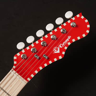 Caramel's Guitar Kitchen CGK V2 PAPRIKA RED w/Curtis Novak Pickups image 6