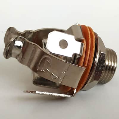 STEREO Pure Tone Multi-Contact 1/4″ Output Jack PTT2 Nickel image 3