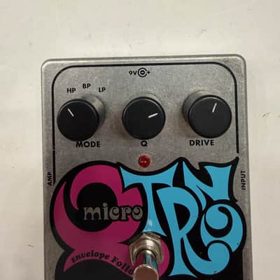 Electro Harmonix Micro Q-Tron Envelope Filter Auto Wah EHX Guitar Effect Pedal image 2
