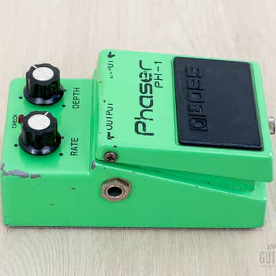 Immagine 1979 Boss PH-1 Phaser Silver Screw Vintage Guitar Effects Pedal Black Label Japan - 4