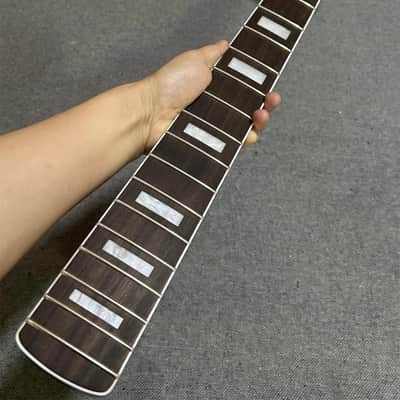 Gloss Black Maple Bass Neck 20 Fret 4 string 34inch Rosewood block inlay nut 42mm image 2