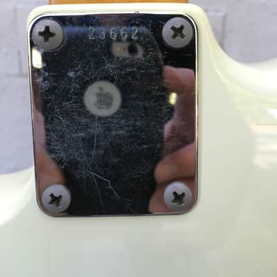 Fender Strat 1980's Olympic White/Jon Sidel Collection image 4