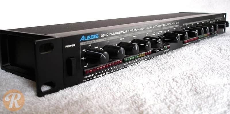 Alesis 3630 Dual-Channel Compressor / Limiter with Gate | Reverb UK