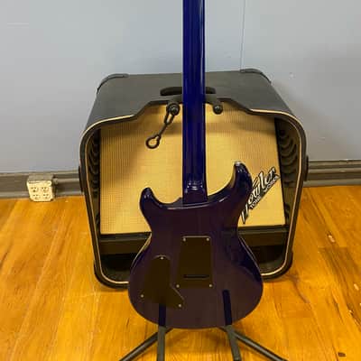 PRS SE Standard 24 2018 - 2023 - Translucent Blue with PRS gig bag image 4