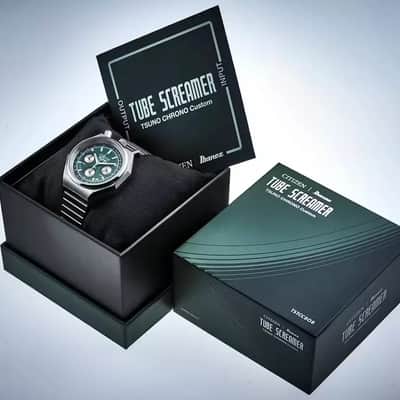 Citizen Ibanez TSTCC808 Tsuno Chrono Custom Tube Screamer UHR image 5