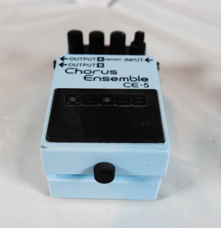 Boss CE-5(a) Chorus Ensemble (Dark Gray Label) 2001 - Present - Blue