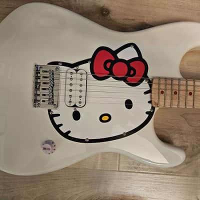 Squier Hello Kitty Stratocaster 2024 - 2025 - White image 6