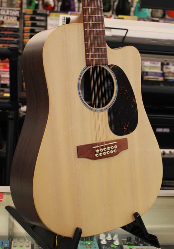 Martin X-Series DC-X2E 12-String Acoustic Electric Guitar Natural w/Gigbag image 1