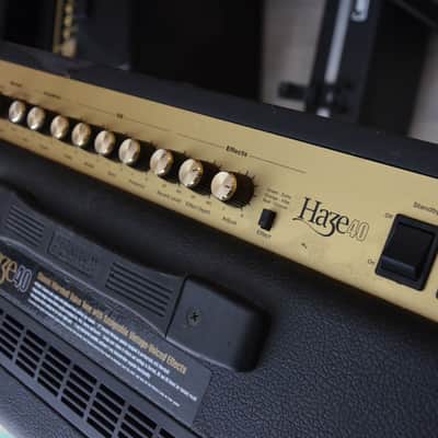 Marshall Haze40=40 Watts 1x12" tube combo=fat rock tone+digital effects=great vintage+modern sounds! List price was 779€ image 5